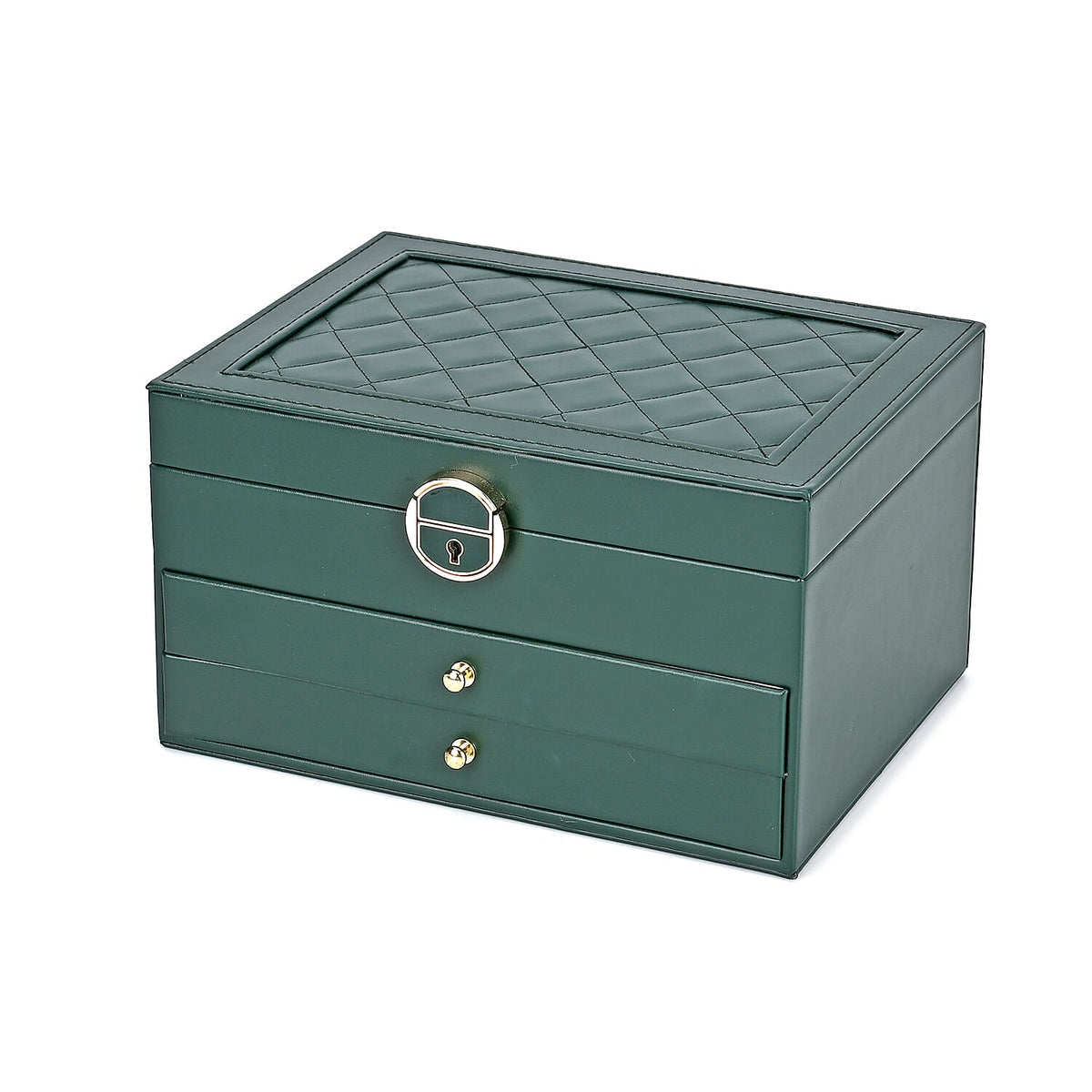 3-Layer Jewellery Box with Lock and Key V32603766 5