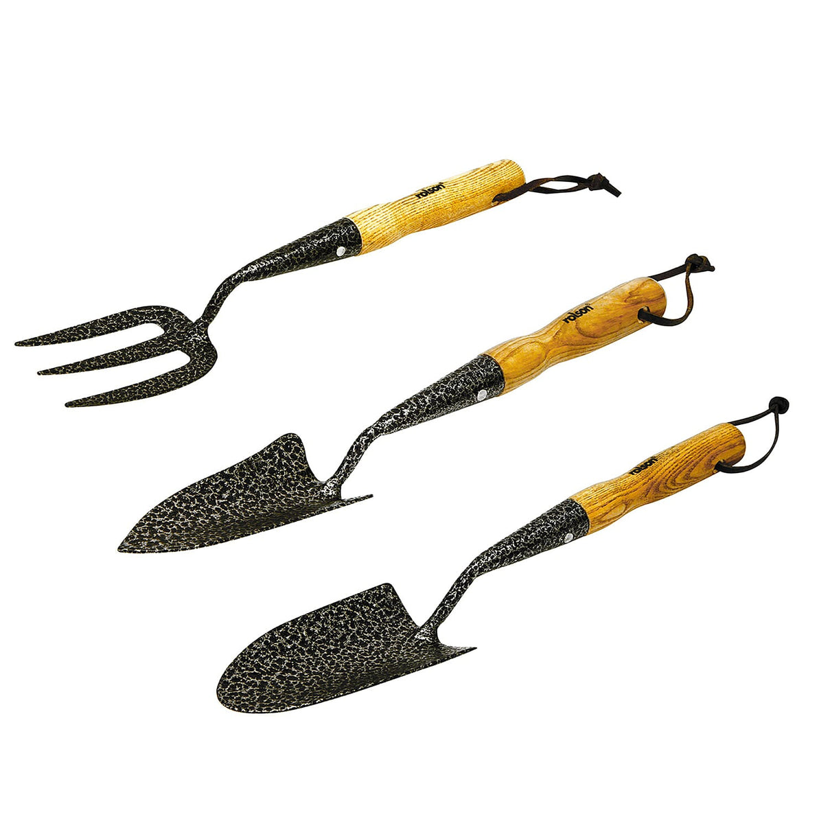 3 Piece Carbon Steel Garden Tool Set (Incl. Hand Trowel, Hand Fork, Hand Transplanter) 7689840 0
