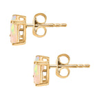 3 Piece Set - D'Joy Ethiopian Opal Earring, Ring & Pendant with Chain (Size 20) in 18K Vermeil Yellow Gold Plated Sterling Silver 2.93 Ct.