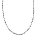 3 Piece Set - Panther Link Necklace (Size 20-2) Bracelet (Size 7.5-2) & Earrings with Clasp