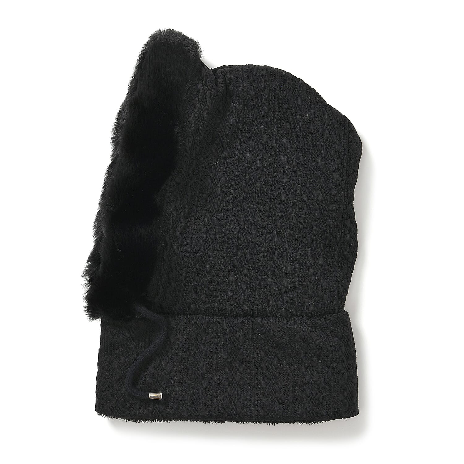 3-in-1 Plush Winter Hat Scarf 7851073 4