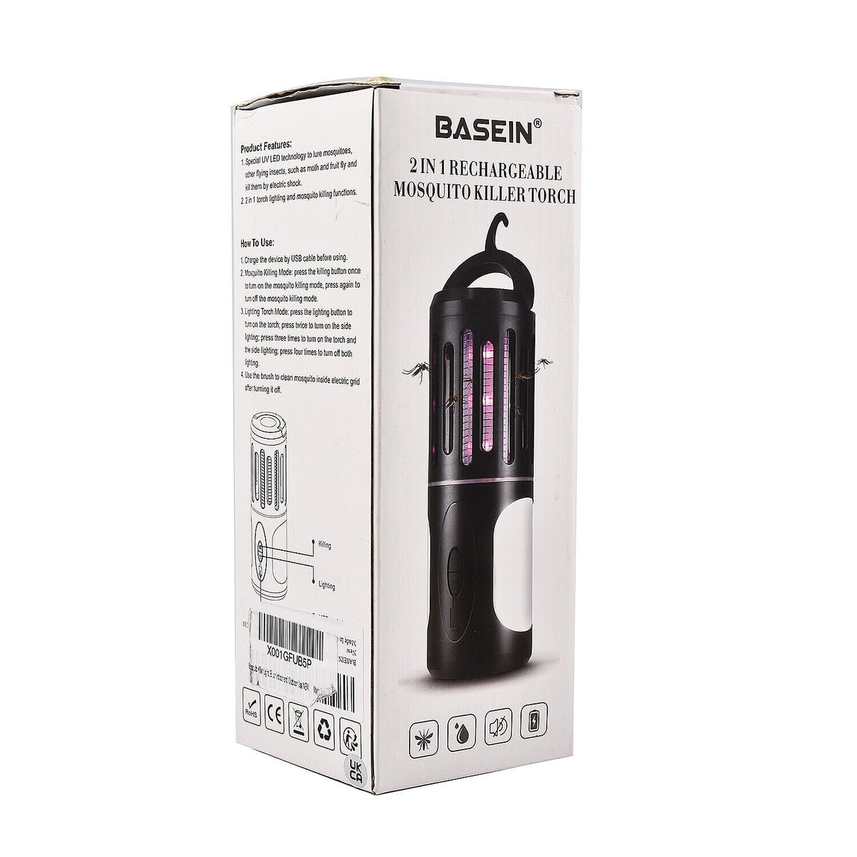 3 in 1 Rechargeable Bug Zapper, Lantern and Torch 7128484 8