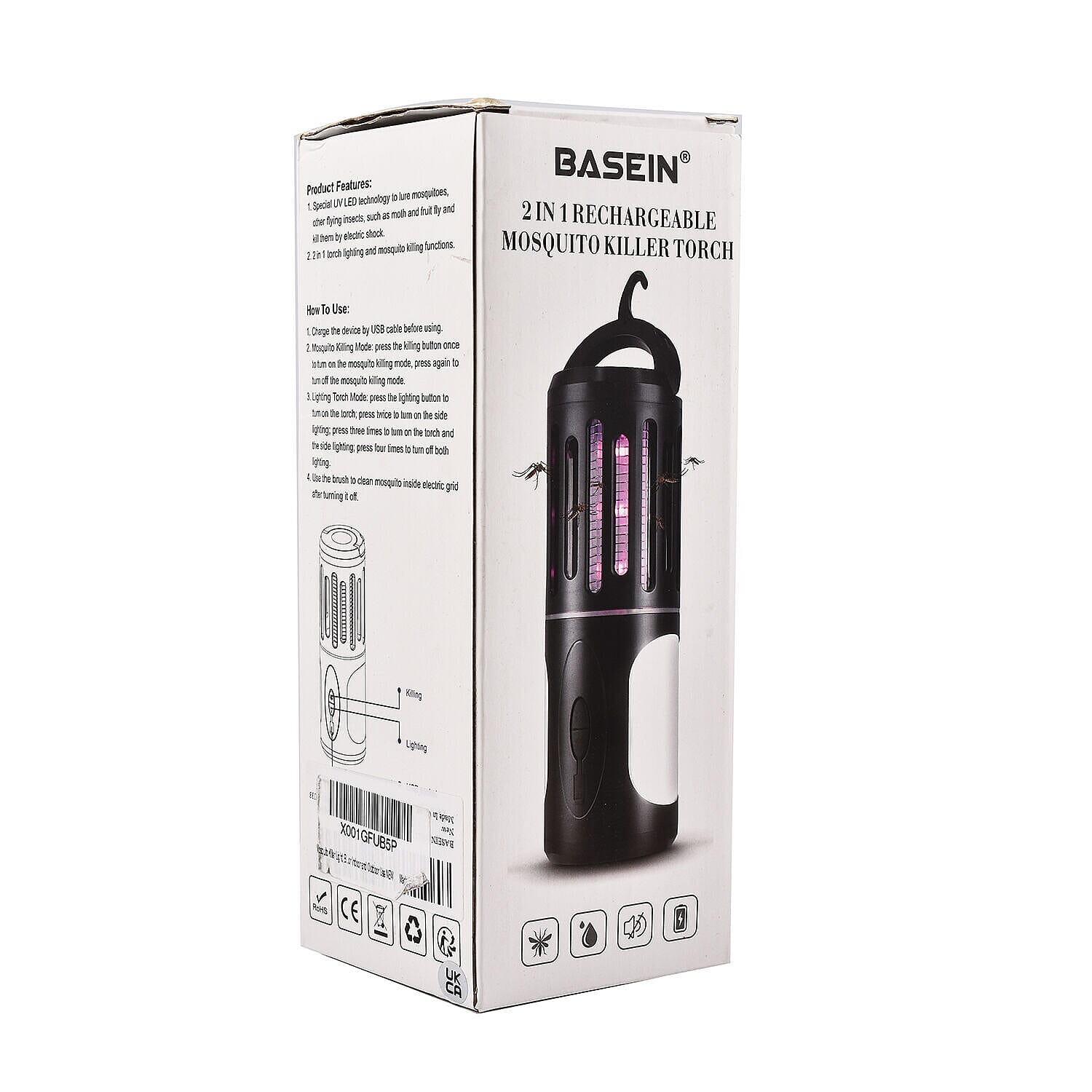 3 in 1 Rechargeable Bug Zapper, Lantern and Torch 7128484 8