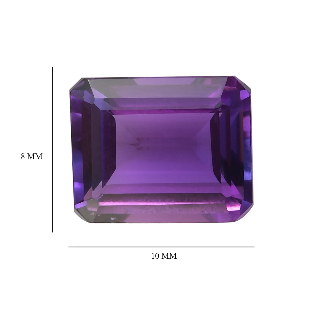 3.10 Ct. Loose Mashamba Amethyst AAA Grade OCTAGON 10x8 mm 6268090 4