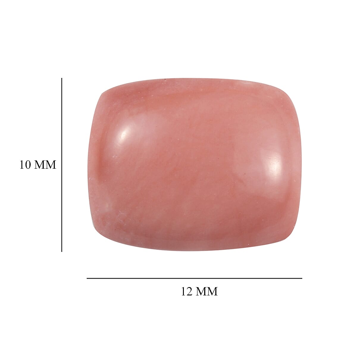 3.20 Ct. AAA Grade Loose Gemstone Peach Opal with Gift Box 6261714 4