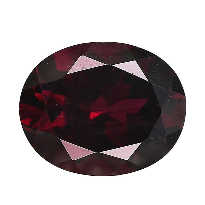 3.28 Ct. Loose Rhodolite Garnet AAA Grade Oval 10x8mm 6189079 1