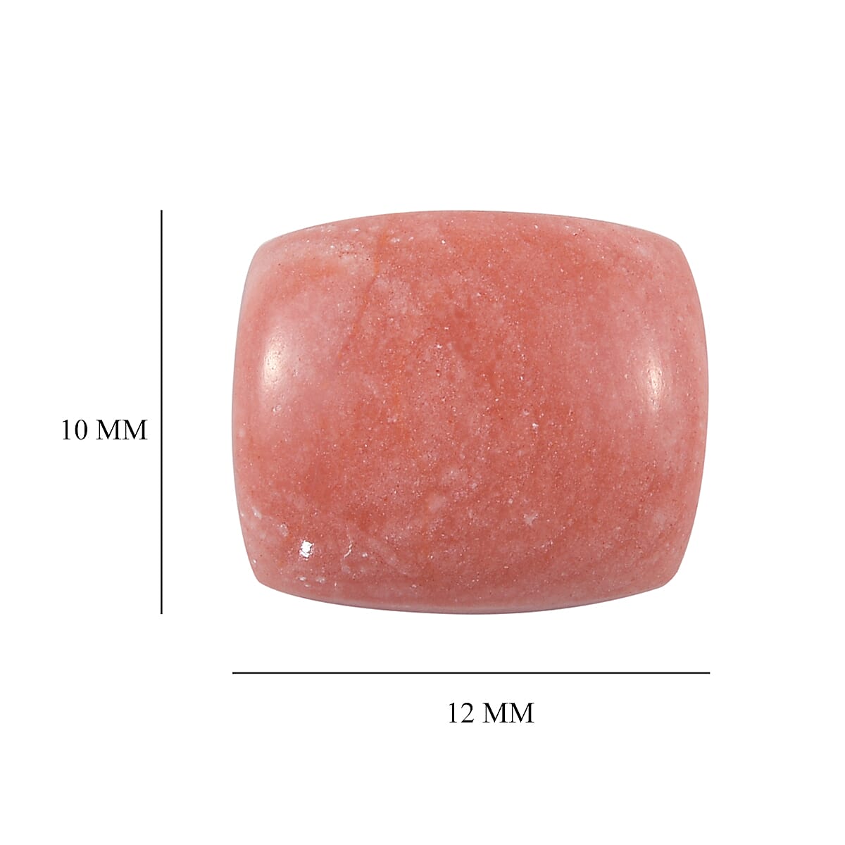 3.48 Ct. Loose Oregon Sunrise Peach Opal AAA Grade CUSHION 12x10 mm 6261693 4