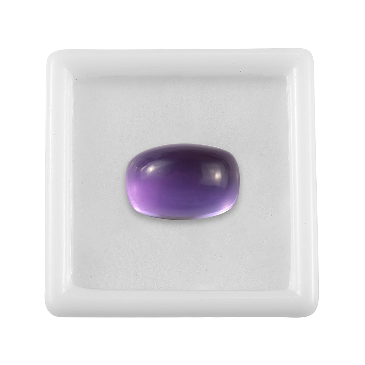 3.61 Ct. Loose African Amethyst AA Grade CUSHION 12x8 mm 6099926 3