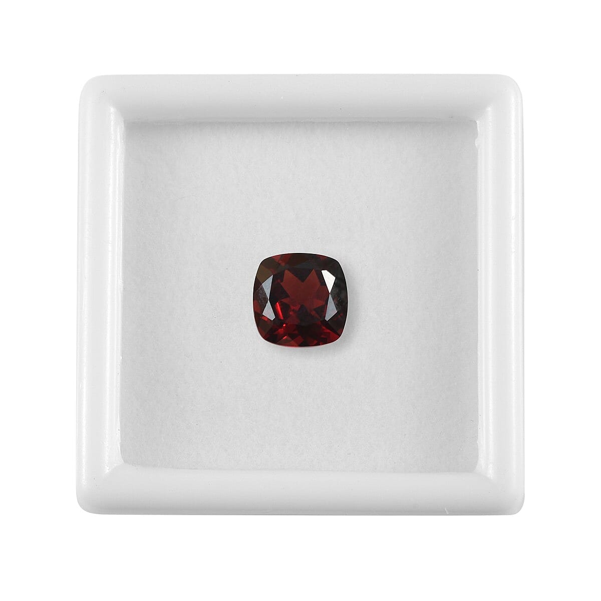 3.77 Ct. Loose Mozambique Garnet AA Grade CUSHION 9x9 mm 6262891 3