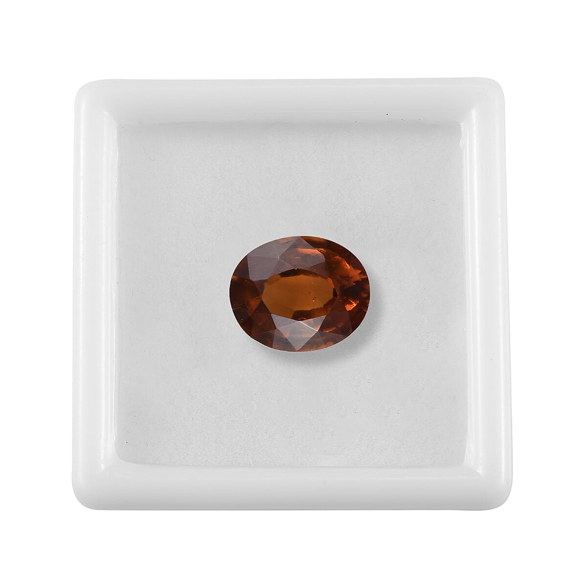 3.98 Ct. Loose Hessonite Garnet AA Grade OVAL 11x9 mm 6100012 2