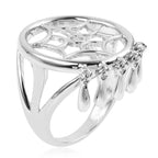 LucyQ Dream Catcher Collection - Rhodium Overlay Sterling Silver 7.00 Gms._3096656_2