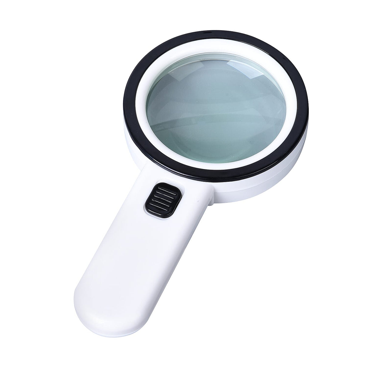 Handheld Large Magnifying Glass with 12 LED Illuminated Lighted Magnifier - 30x (Requires 2 AA batteries, Not included) 6251968 0