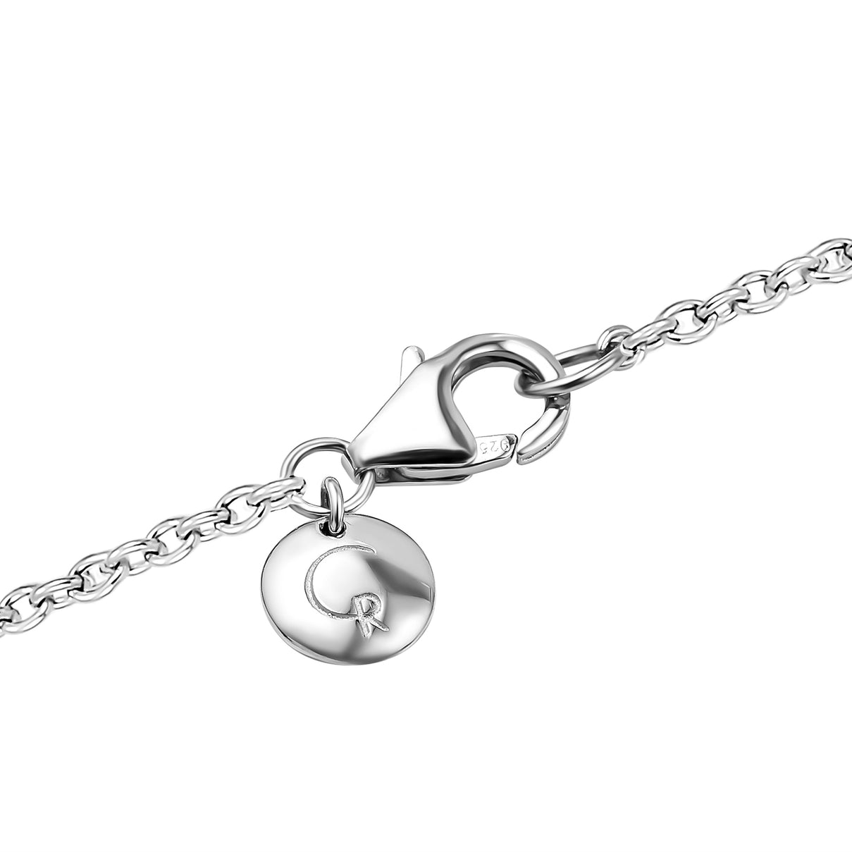 Rhodium Overlay Sterling Silver Pendant 3142979 4