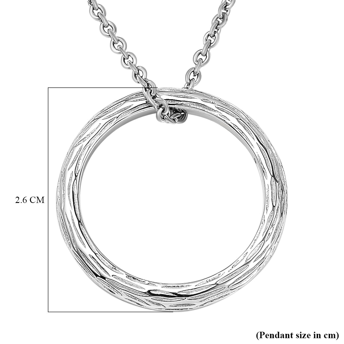 Rhodium Overlay Sterling Silver Pendant 3142979 5