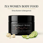 Naturally Tiwa- IYA Women Body Food - High Grade Shea Butter and Bergamot - 250g