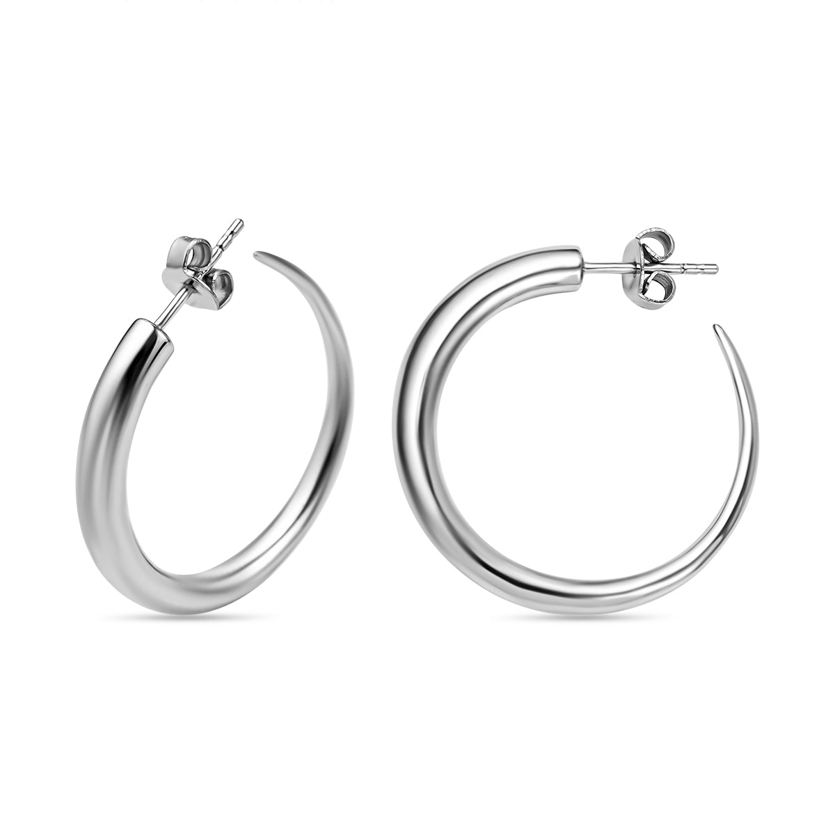 RACHEL GALLEY Rhodium Overlay Sterling Silver Earring (With Push Back)  Silver Wt. 11.20 Gms 3300918 0