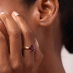 9K Yellow Gold African(FF) Ruby Solitaire Ring 2.00 Ct._3337711_2