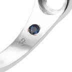 GP - African Ruby, Burmese Ruby & Blue Sapphire Heart Ring in Platinum Overlay Sterling Silver 1.94 Ct._3343155_4