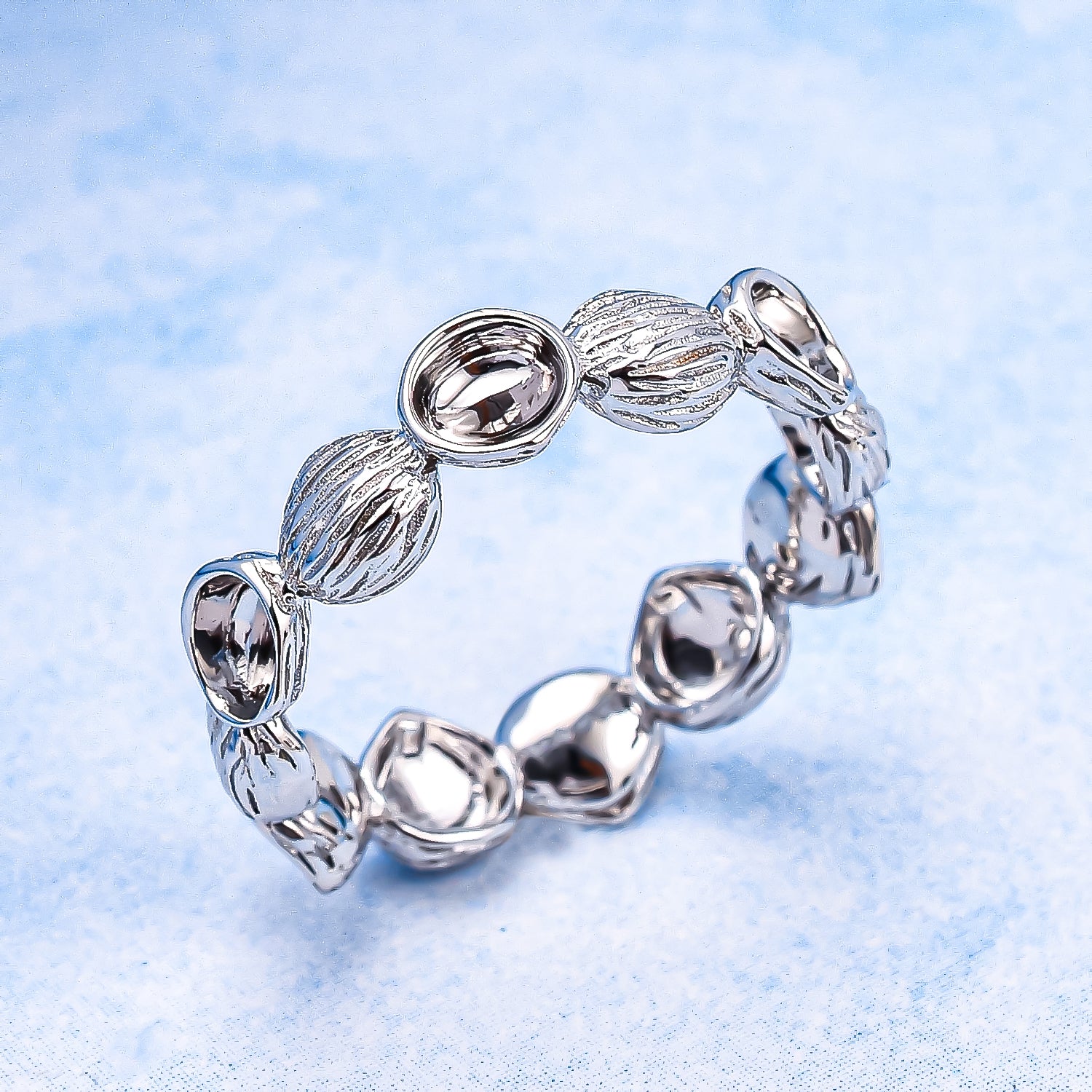 RACHEL GALLEY Rhodium Overlay Sterling Silver Ring 3350324 1