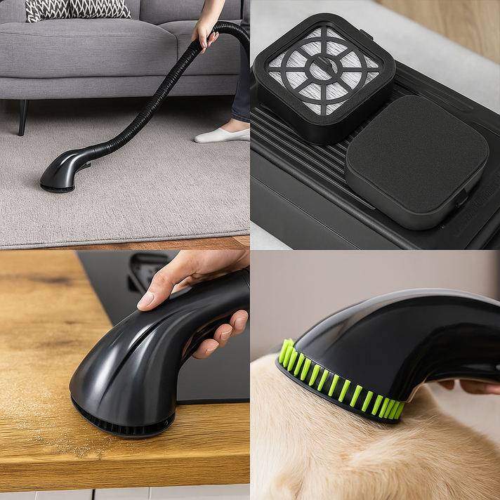 Accessories for Cordless Vacuum - Cleaning Kit (Include Pet Brush, Hose, Compact Power Brush and HEPA Filter) 3514053 2