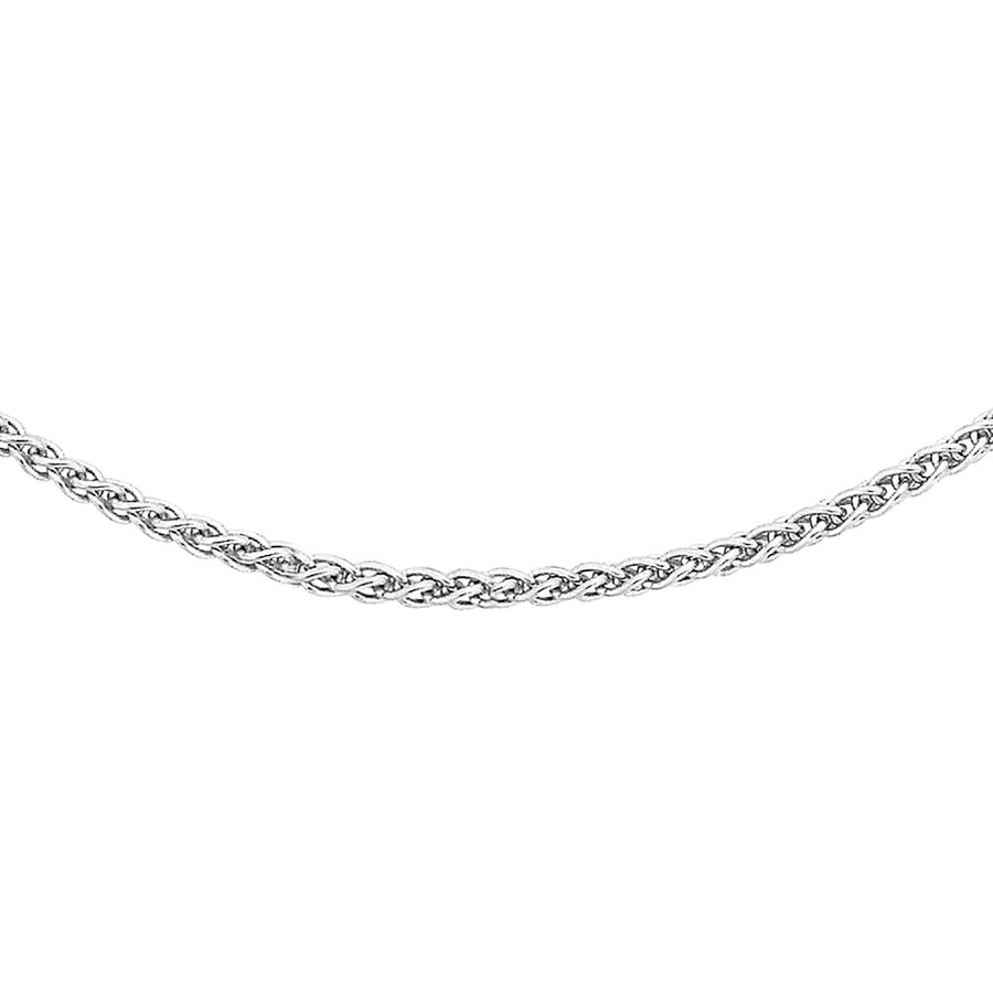 9K White Gold Spiga Chain (Size 18), Gold wt 1.90 Gms 3565673 0