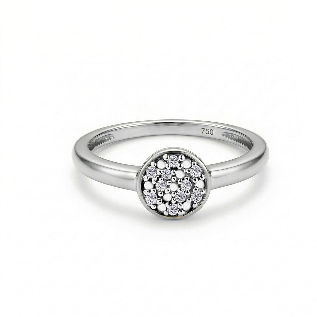 Diamond Ring in Platinum Overlay Sterling Silver_3577022