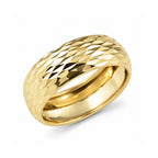 Maestro Collection - 9K Yellow Gold Diamond Cut Band Ring_3584021