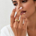Maestro Collection - 9K Yellow Gold Diamond Cut Band Ring_3584021_3