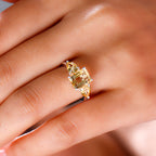 D'Joy - Citrine Three Stone Ring in Sterling Silver 3.53 Ct._3598461_2
