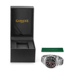 GAMAGES OF LONDON Limited Edition Hand Assembled Race Calendar Automatic Steel_3612069_2