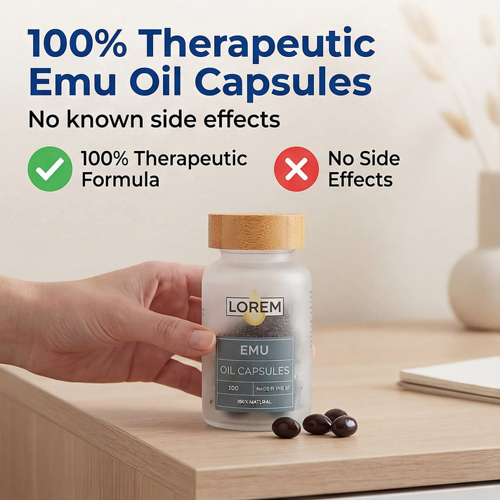 Lorem: Emu Oil Capsules - 60 Capsules 3624447 2
