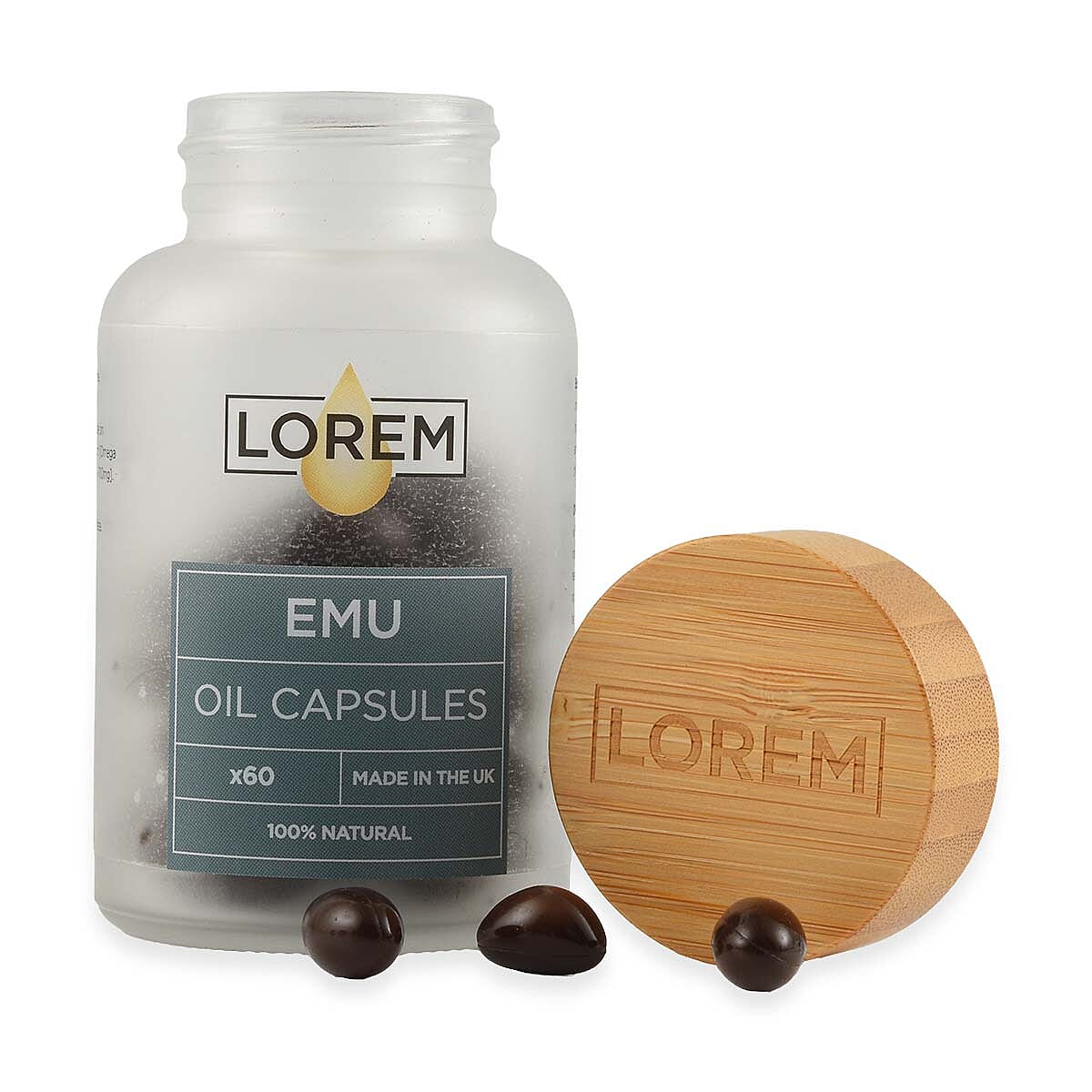Lorem: Emu Oil Capsules - 60 Capsules 3624447 6