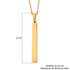 14K Yellow Gold Overlay Sterling Silver Pendant with Chain (Size 20), Silver wt. 6.92 Gms_3629272_2