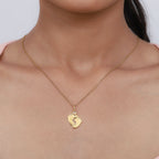 Sri Lankan White Moonstone Pendant With Chain (Size 18 With 2 Inch Extender ) in 14K Gold Overlay Sterling Silver_3629391_2