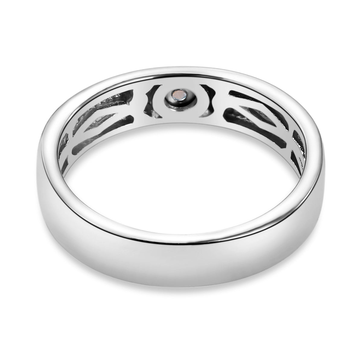 Espirito Santo Aquamarine Ring in Platinum Overlay Sterling Silver 3634393 4