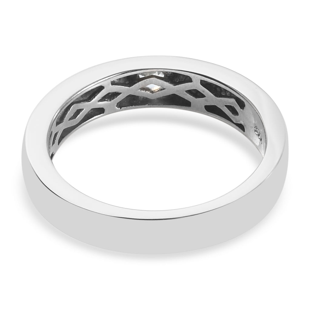 Espirito Santo Aquamarine Ring in Platinum Overlay Sterling Silver_3634393_4
