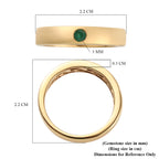 Kagem Zambian Emerald Ring in 14K Gold Overlay Sterling Silver_3634506_5
