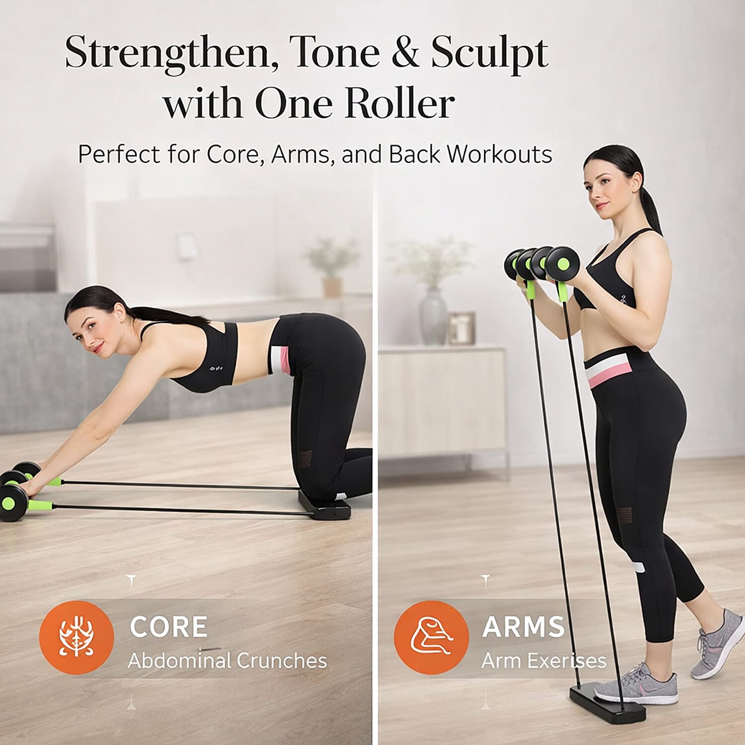 Double-wheel Multifunctional Fitness Equipment 3638165 1