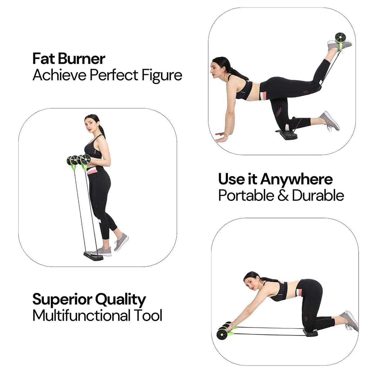Double-wheel Multifunctional Fitness Equipment 3638165 2