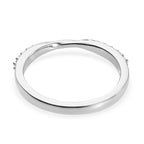 RHAPSODY 950 Platinum IGI Certified Diamond (VS/E-F) Band Ring 0.14 Ct._3652088_4