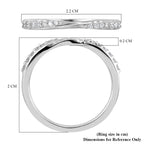 RHAPSODY 950 Platinum IGI Certified Diamond (VS/E-F) Band Ring 0.14 Ct._3652088_5