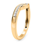 D'Joy - Natural Diamond Crossover Ring in 18K Vermeil Yellow Gold Plated Sterling Silver_3674065_5