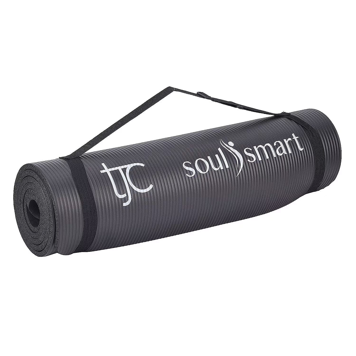 Non-Slip High Density 10MM Travel Yoga Mat with Carrying Strap for both men and women