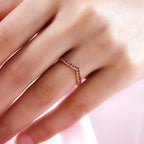 African Ruby (FF) Wishbone Ring in 14K Gold Overlay Sterling Silver_3732447_2