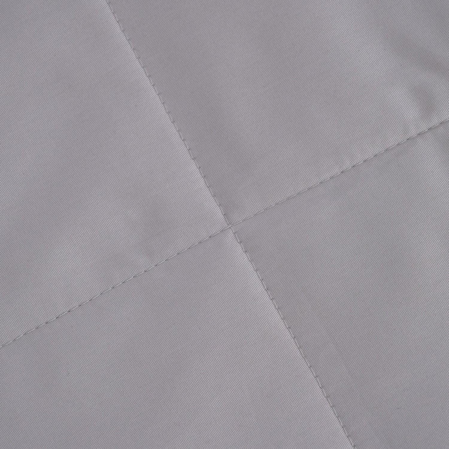 SERINITY NIGHT Deluxe Range Mulberry Silk Quilt with Cotton Cover - Ashy Grey 3736122 7