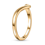 Yellow Diamond Wishbone Ring in 18K Vermeil Yellow Gold Plated Sterling Silver_3798848_3