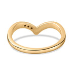 Yellow Diamond Wishbone Ring in 18K Vermeil Yellow Gold Plated Sterling Silver_3798848_4