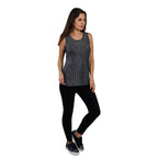 TAMSY Embellished Sleeveless Top (Size M) - Black & Silver_3880411_2
