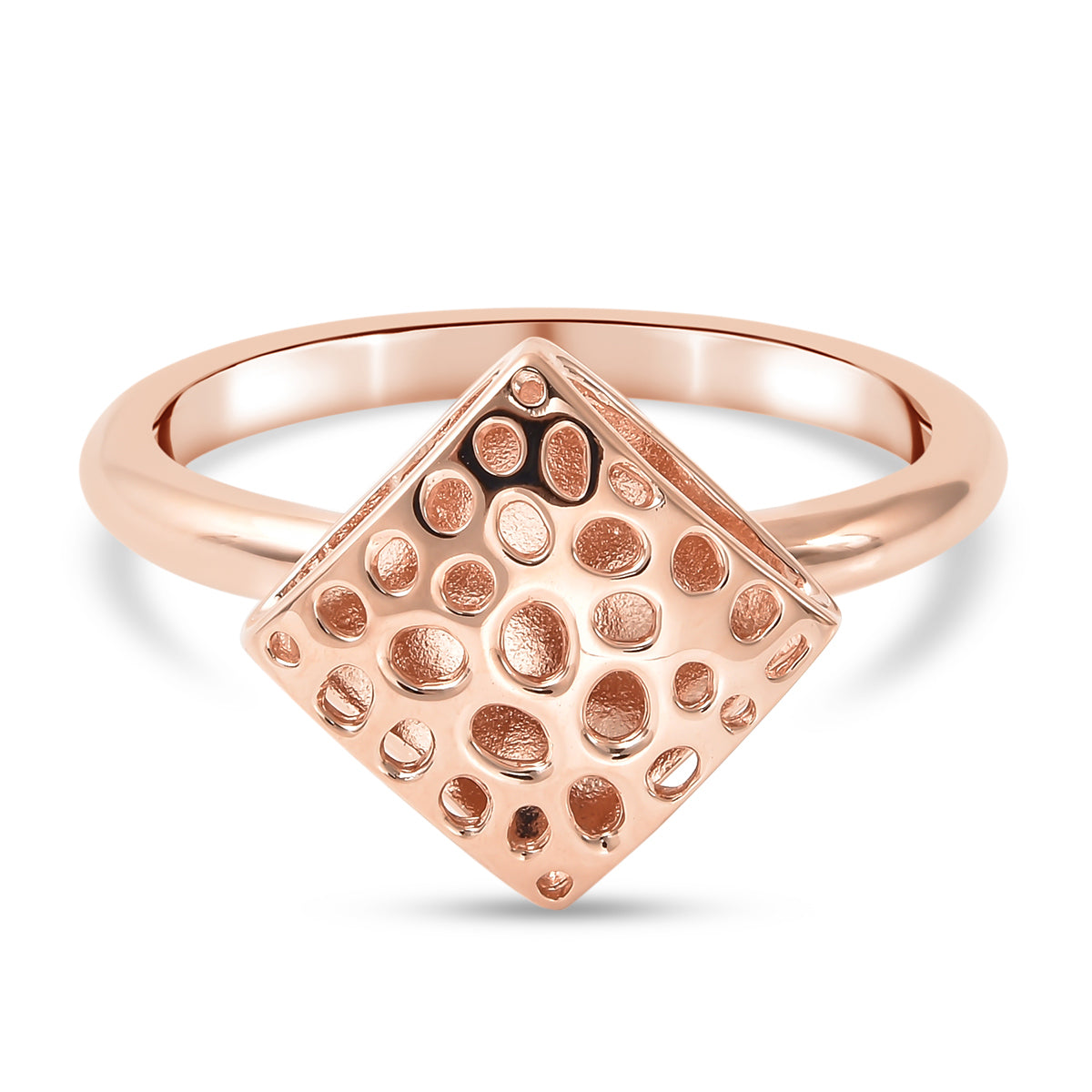 RACHEL GALLEY Rose Gold Overlay Sterling Silver Ring 3881125 0