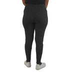 TAMSY Slim Fit Leggings (Size S-10) - Charcoal_3884713_1
